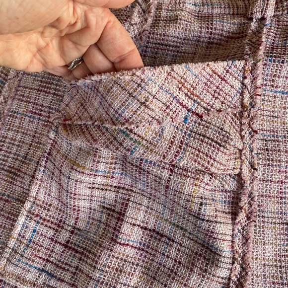 To the Max Pink Tweed A-Line Skirt - Picture 8 of 13